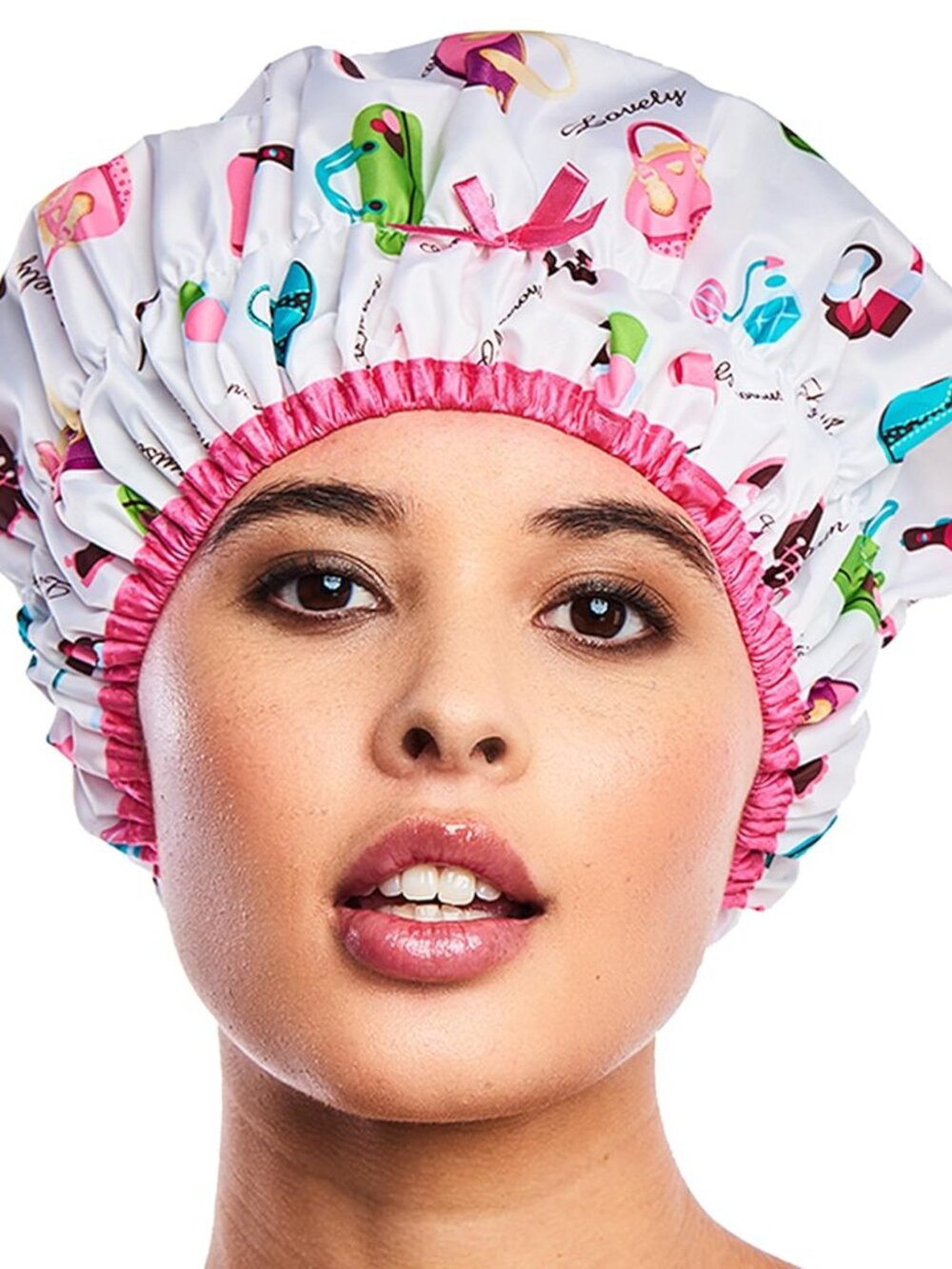 Fashionista Reusable Shower Cap, Diva, Lined